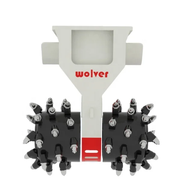 Hydraulic Rock Breaker for 10 ton Excavator Multifunctional Drum Cutters BM40