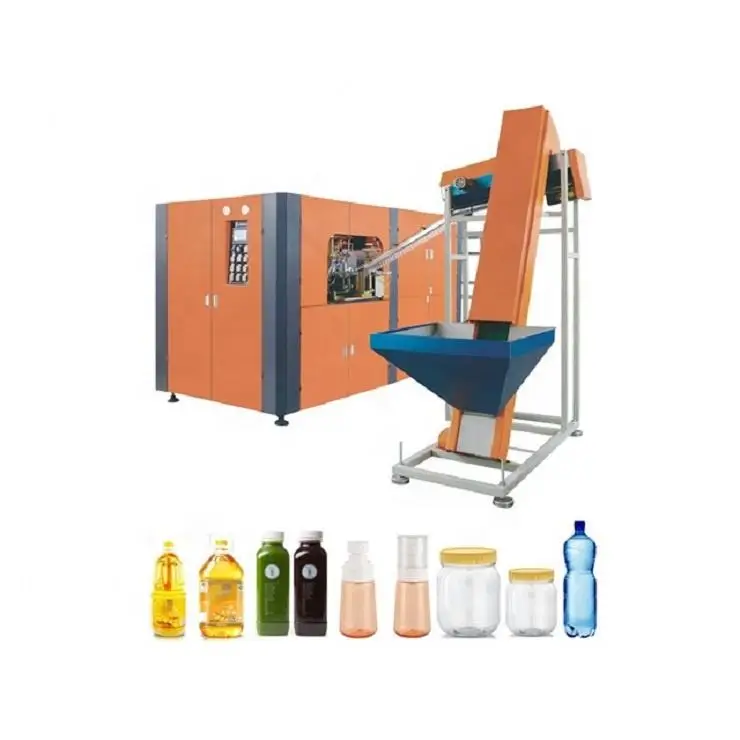Automatic 2 cavity pet plastic small bottle blowing blow machine with factory price