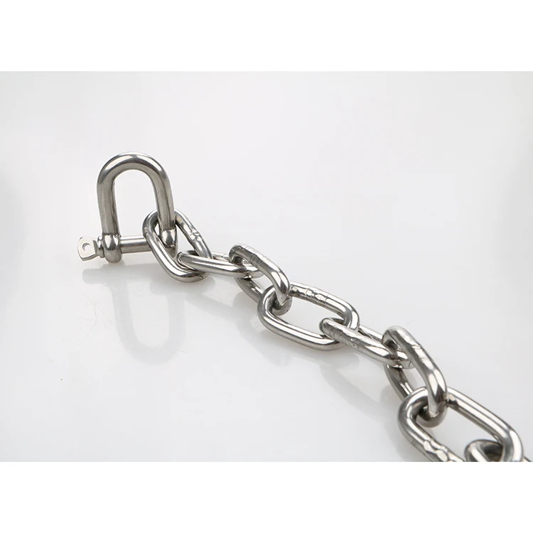Factory wholesale 304 316 stainless steel U chain shackle (1600280982733)