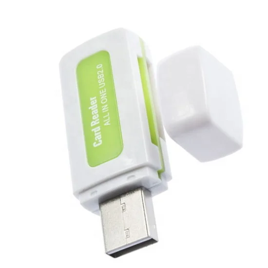 Портативная цветная карта памяти USB 2 0 с высокой скоростью Trans Flash-USB адаптер для флеш-накопителя 4 все 1