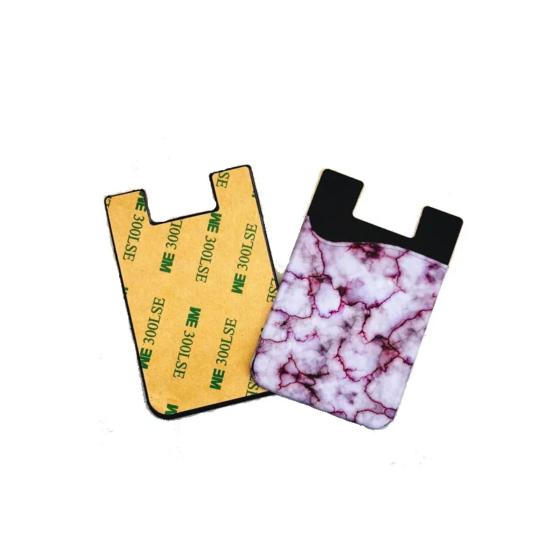 Professional customized food-grade silicone non-slip portable phone card holder case phone case stickers with DIY logo