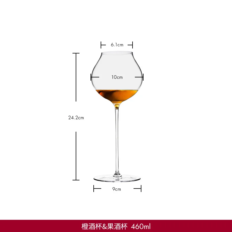 RONA Manufacturer European Luxury Elegant Long-Stemmed Crystal Gin Wine Glasses with Custom Logo for Events Hotels