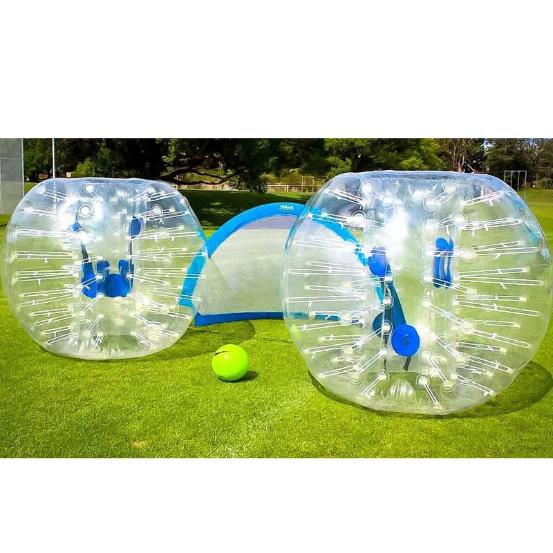 Factory price PVC/TPU inflatable soccer bubble bumper ball soccer inflatable life size balls for play
