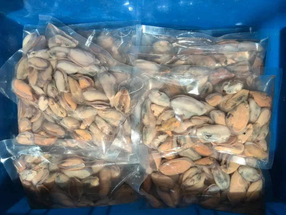 
High quality frozen cooked China mussel meat 