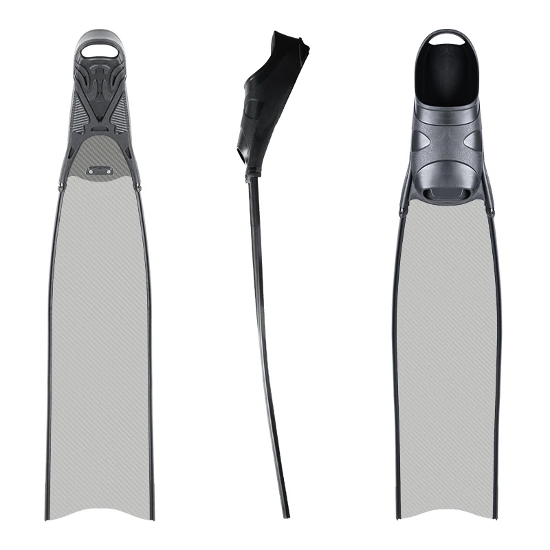 Best Selling  Long Diving Flipper Carbon Fiber Blade For Freediving Carbon Fiber Diving Fins
