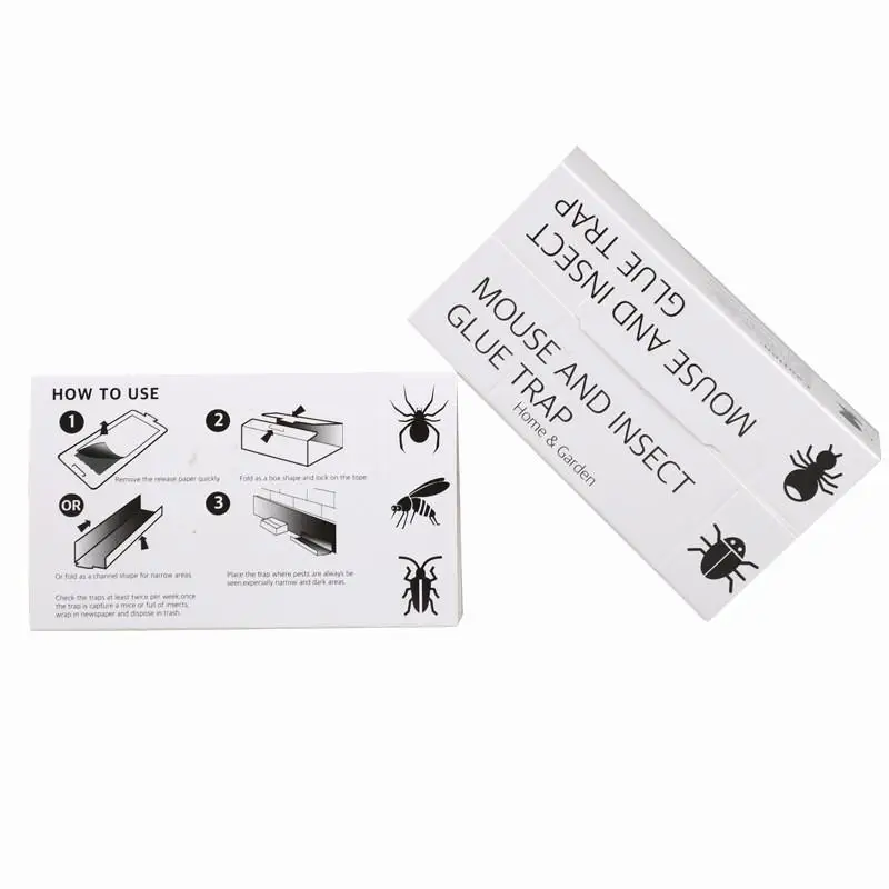 DD2509  Strong Adhesive Paperboard Killing Mice Pre Baited Sticky Rat Mouse Glue Trap for Mice and Rats