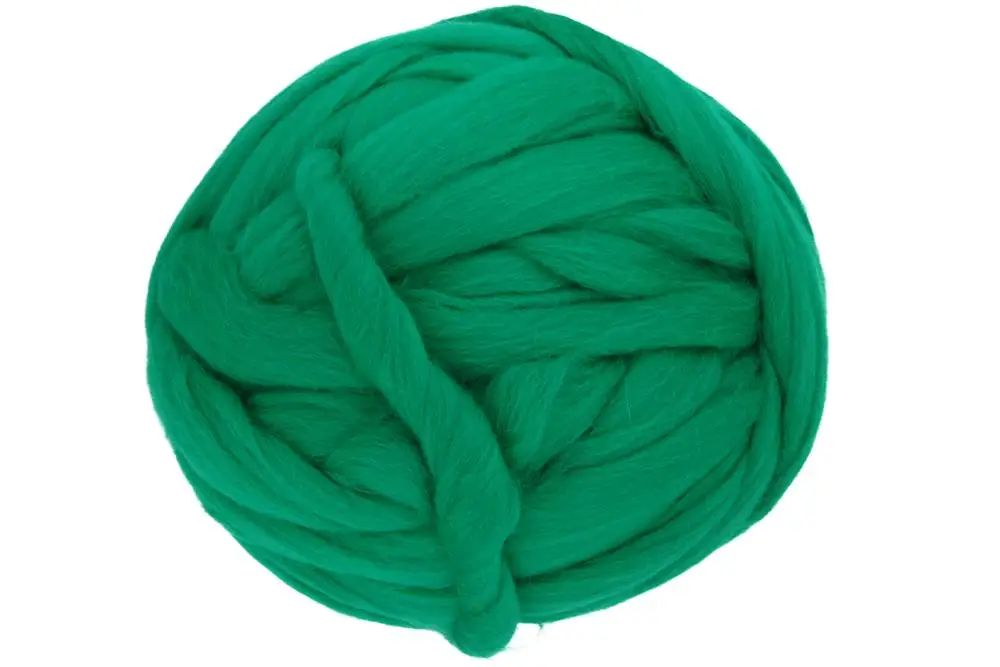 Charmkey brand most popular Giant yarn 100% Wool  Micron Super Chunky Yarn