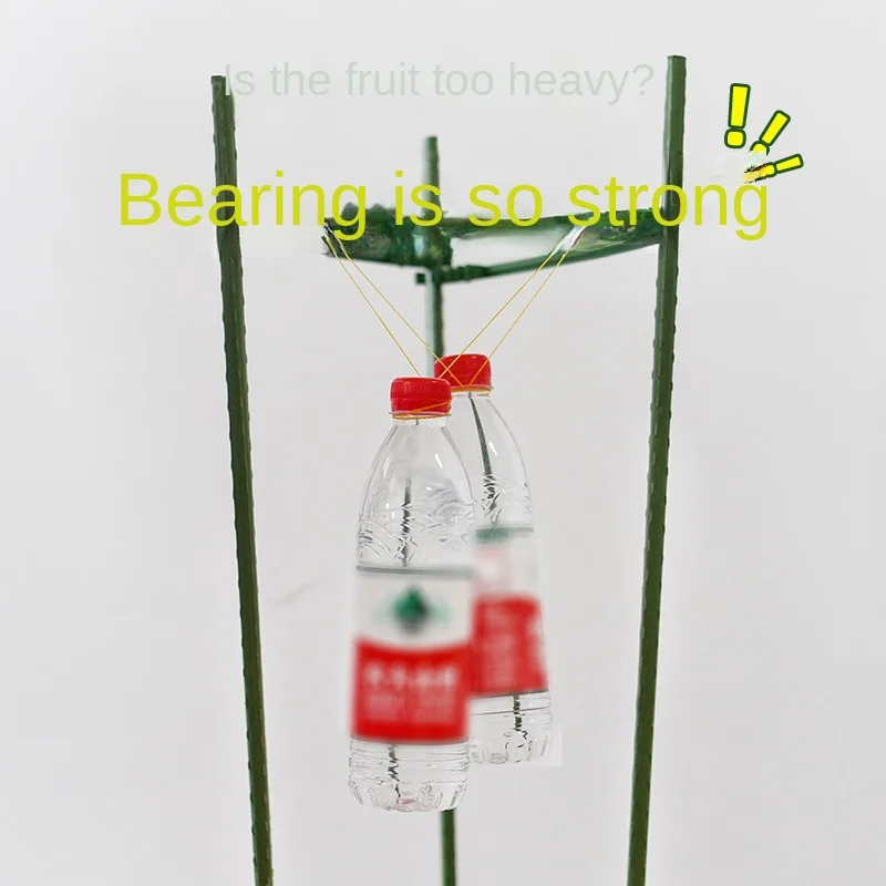Climbing Vine Frame Plant Support Tomato Cage Gardening Bag Plastic Steel Pipe Flower Support Pile Rose Climbing Frame Mold CNC