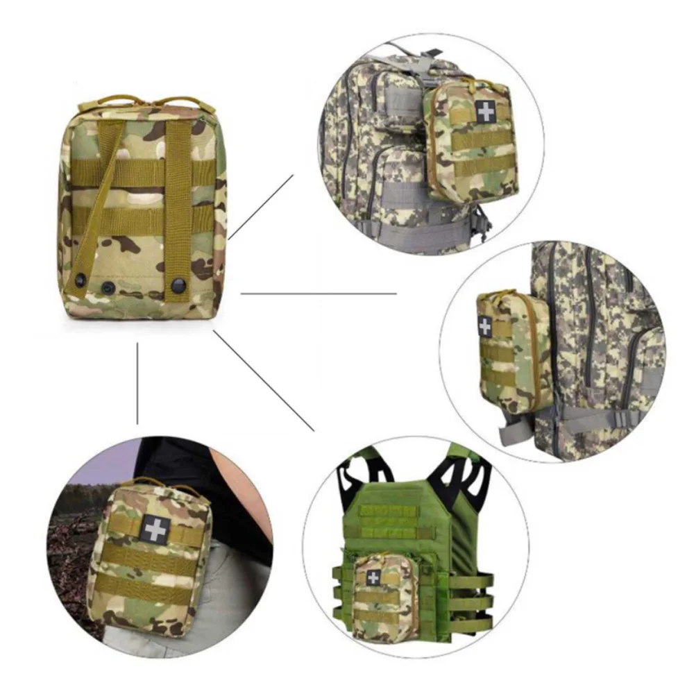  Водонепроницаемая прочная Военная Тактическая Сумка Molle сумка для медицинского оборудования с высоким