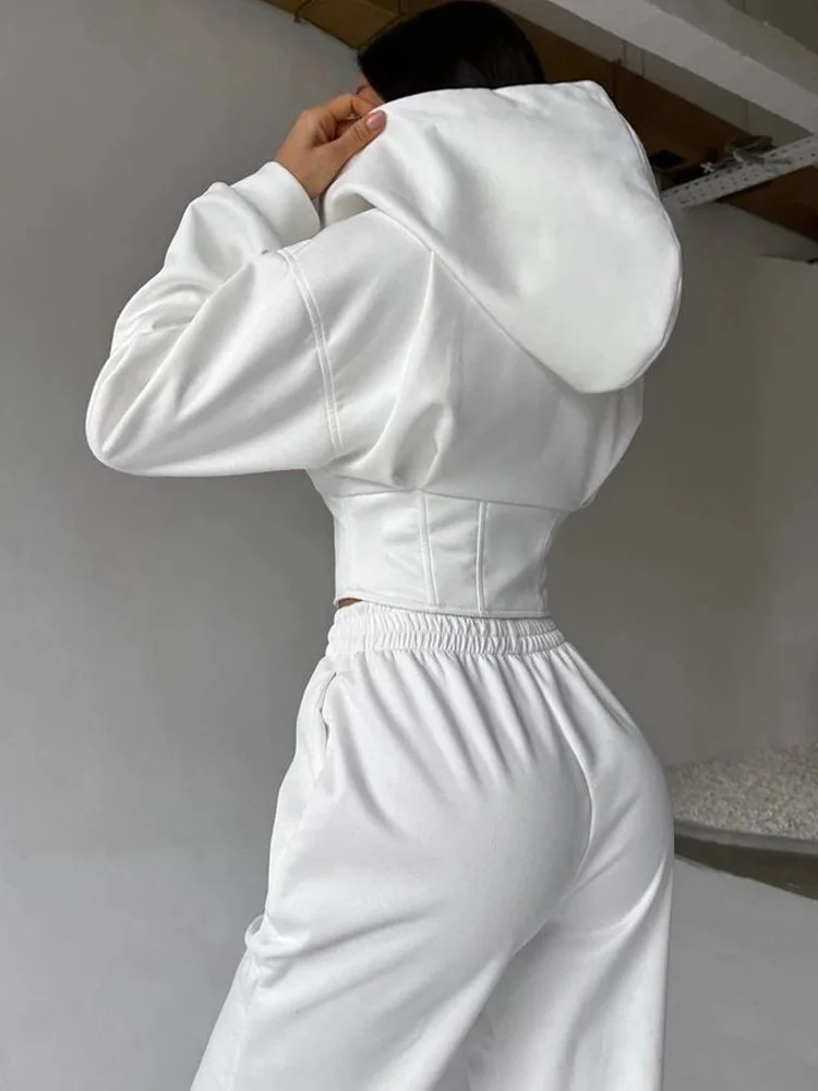 High Quality Hoodie Set Outfits Tracksuits Jogger 2 Pieces Sweatpants Sweat Suits Women Loungewear Women Sets