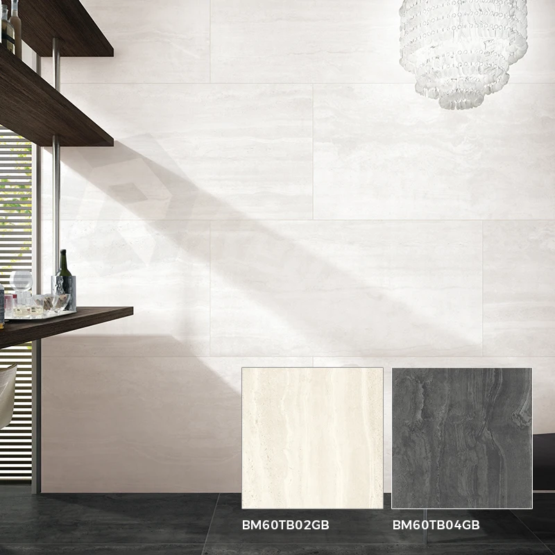 Realgres Travertine Stone Floor Terrace Tile Decorative Anti Slip Resistant Rustic Porcelain Tiles