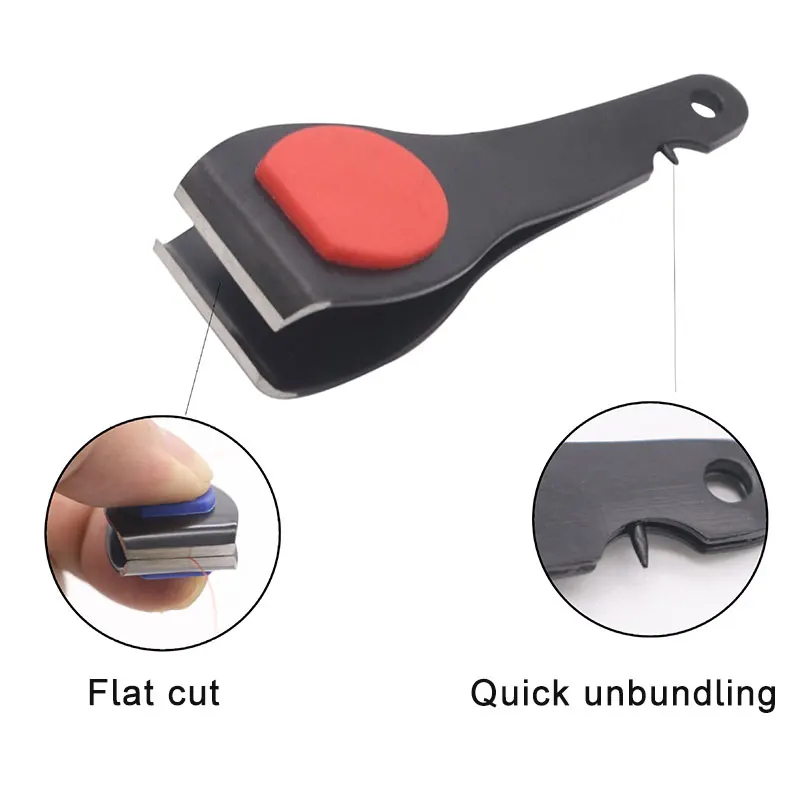 Wholesale Custom Logo Multi-Function Portable Stainless Steel Fly Fishing Gear Line Cutter Extendable Badge Reel Holder