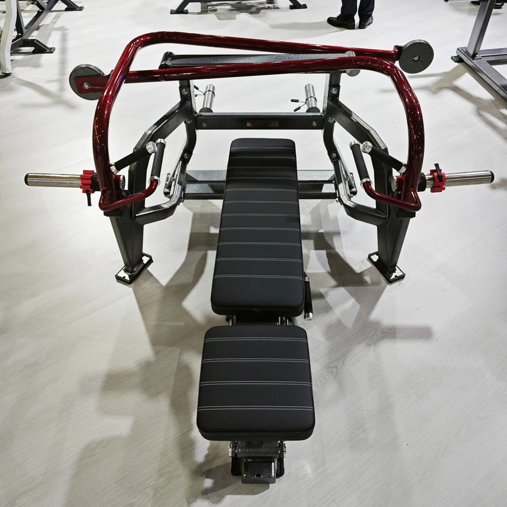 Plate Loaded Gym Commercial Fitness Equipment Crossover Multi Bench Press Machine For Training Pectoralis