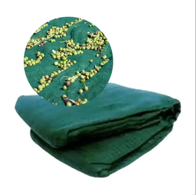 olive net olive harvest netting 100% HDPE olive collection net for Greece market