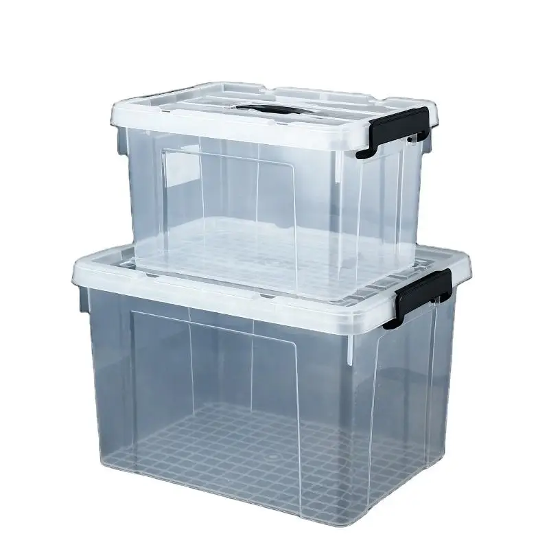 Wholesale Custom High-Quality Transparent Stackable Household Pp Plastic Storage Box