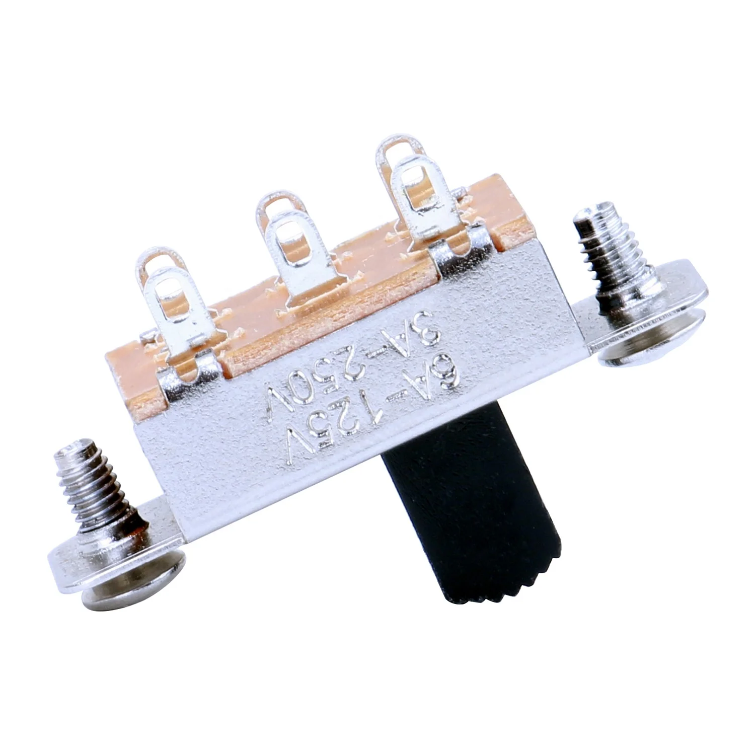 Оптовая продажа 2P3T панель слайд-переключатель 6A/125V 3A/250V переменного тока миниатюрные переключатели слайд-переключатели