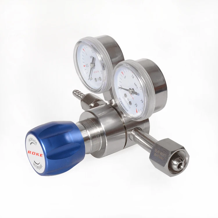 Stainless Steel 304/316 High Pressure Bipolar Regulator 300 Bar to 10 Bar pressure reducing valve