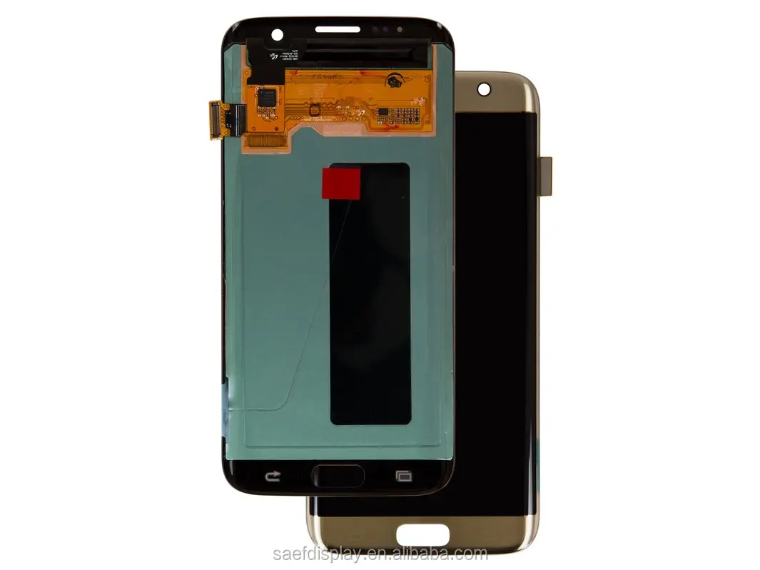  Оптовая продажа ремонт сотового телефона сенсорный экран для SAMSUNG S7 edge оригинальный дигитайзер ЖК-дисплей запасные