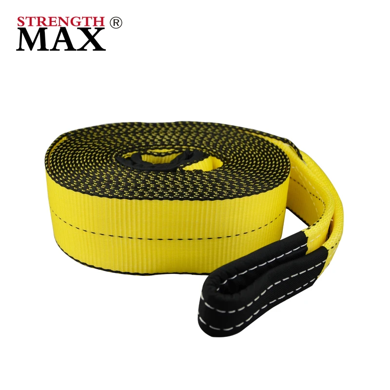 (Ремешок JINLI) изготовленный на заказ высокопрочный полиэфирный буксировочный ремень, eye & eye