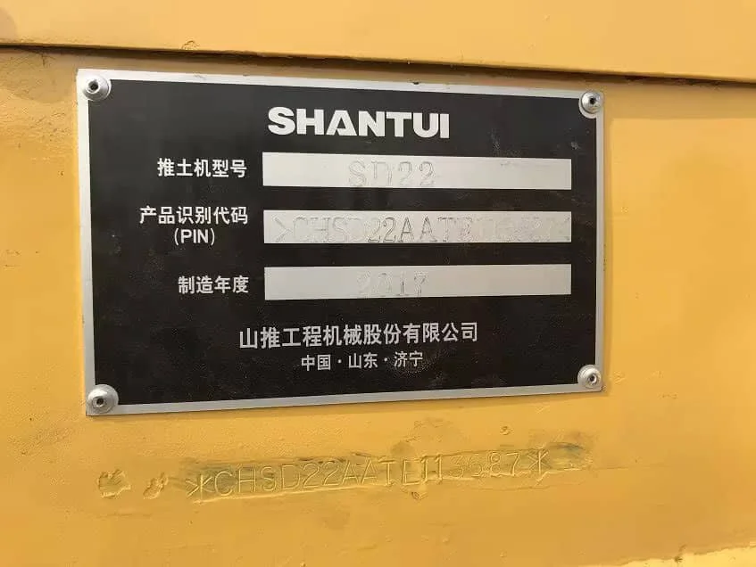 Б/у хорошее состояние бульдозер Shantui SD22