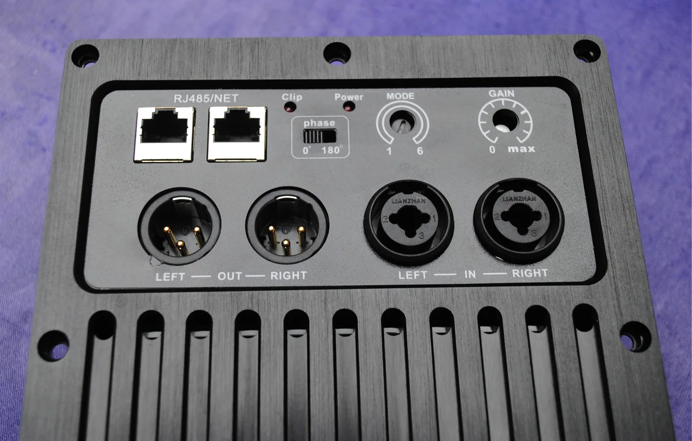 2400W Subwoofer Amplifier Module Professional Speaker Plate Amplifier Class D with DSP Audio Processor