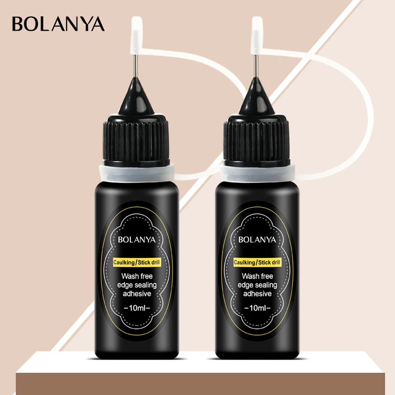 BOLANYA 10ml Nails Salon Professional Products Diamond Rhinestone Gel Glue UV Gel  Private Label