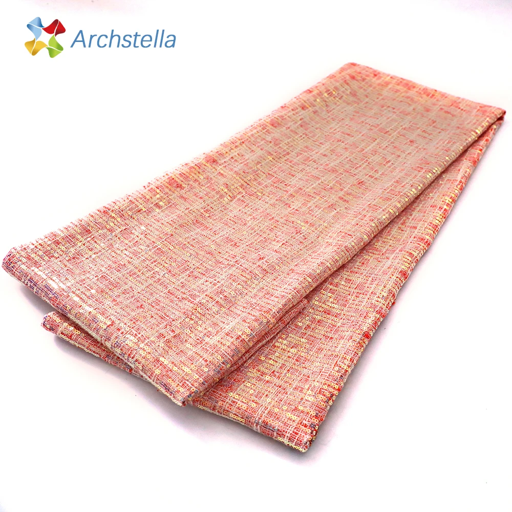 ARCHSTELLA Thailand женское платье Роскошная блестящая ткань с вышивкой блестками