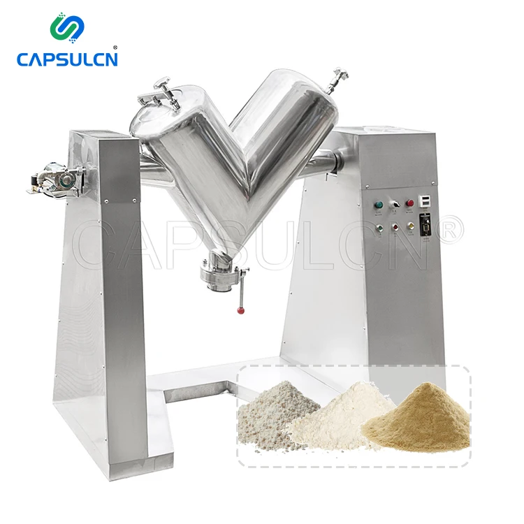 V-100 V Shape Powder Cone Mixer Machine V Shaped Mixer