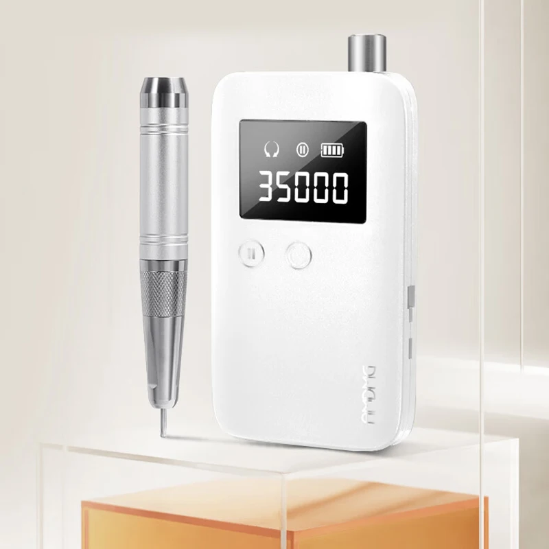 Portable Electric Nail Drill Machine Rechargeable Nails Drill Machine 45000 Professional Strong Nail Drill Machine