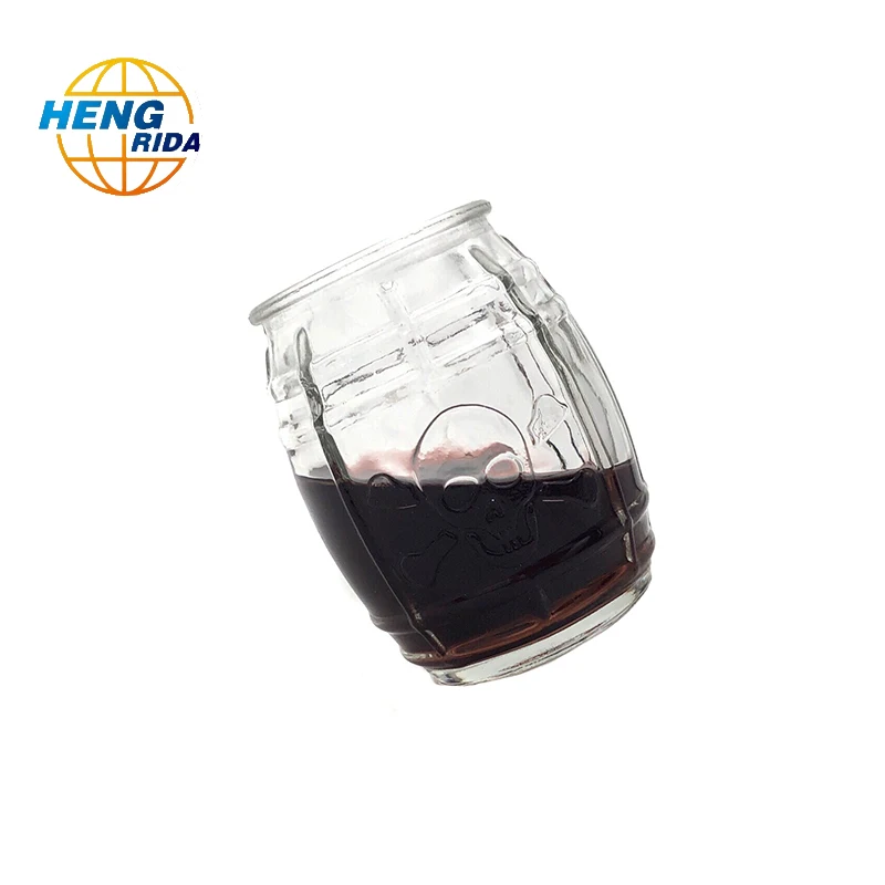 110ml Vintage Pirate Shot Glass Whisky Glass Cups for bar and Party Use Drinking Cup