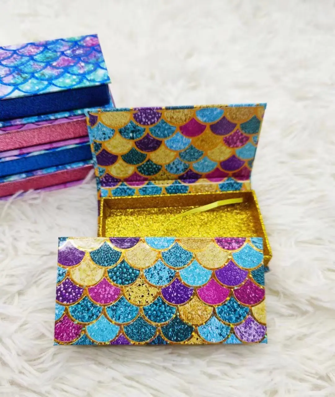 light purple lash boxes magnetic lash box with lash box tray