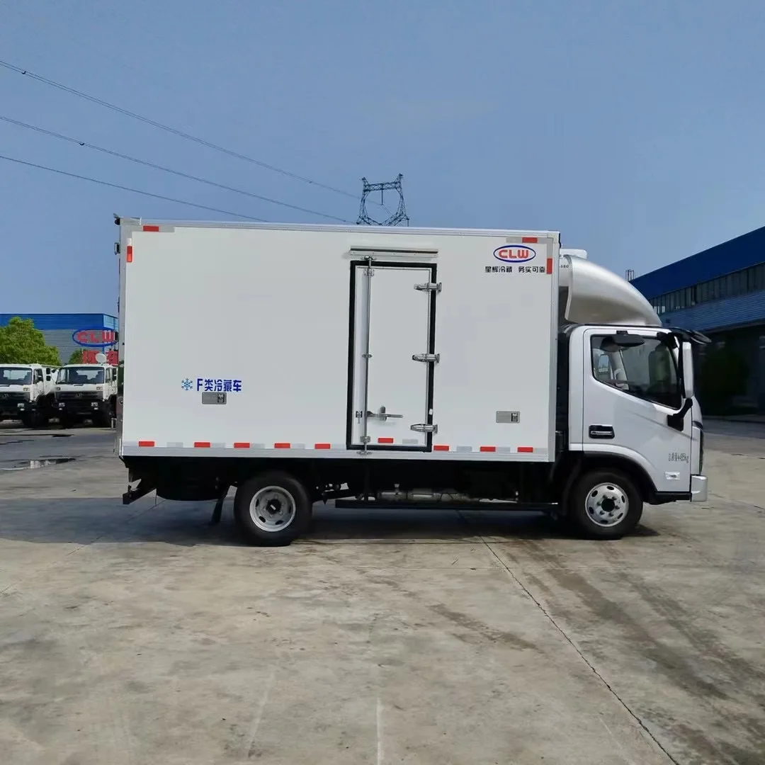 High Quality FOTON LINGHANG 5 Tons 4*2 LHD/RHD Refrigerator Truck
