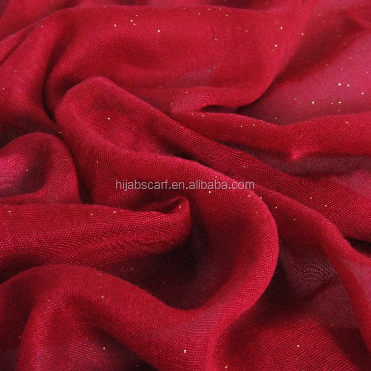 hot selling Islamic style ombre gradient color glitter shawl scarf viscose hijab
