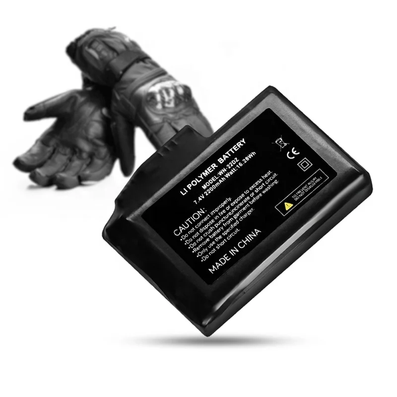 Winna 7.4V 2200mAh Lithium Battery for Heated Gloves
