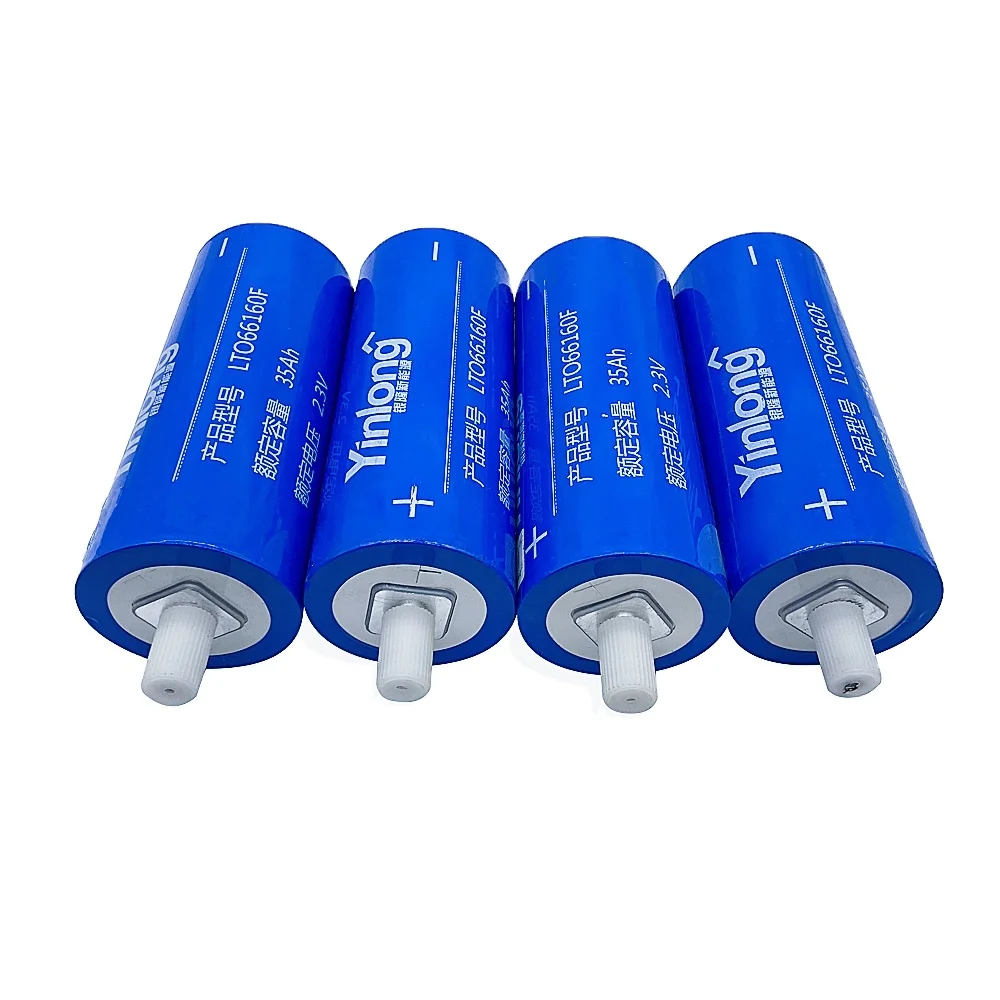 Wholesale Lto Battery Yinlong 2.3 V 35ah 40ah 45ah Lto 66160h Lithium Titanate Battery Cells for car audio