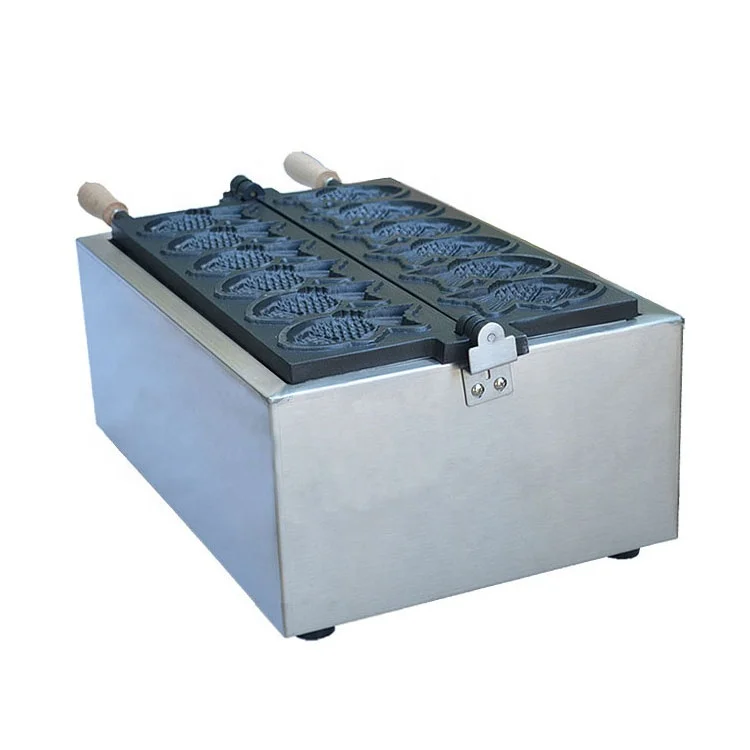 Taikiya Ice Cream Cone Maker Automatic Non-sticky Waffle Taiyaki Maker Machine