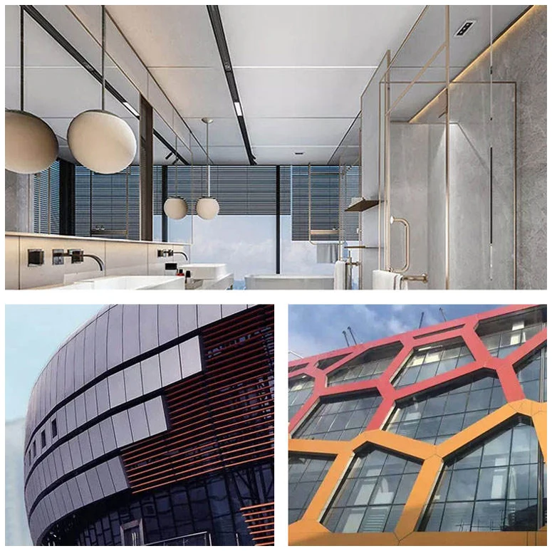 Factory Hot Sale honeycomb aluminum composite ACP ACM panels decorative 3d wall panels wall accessories