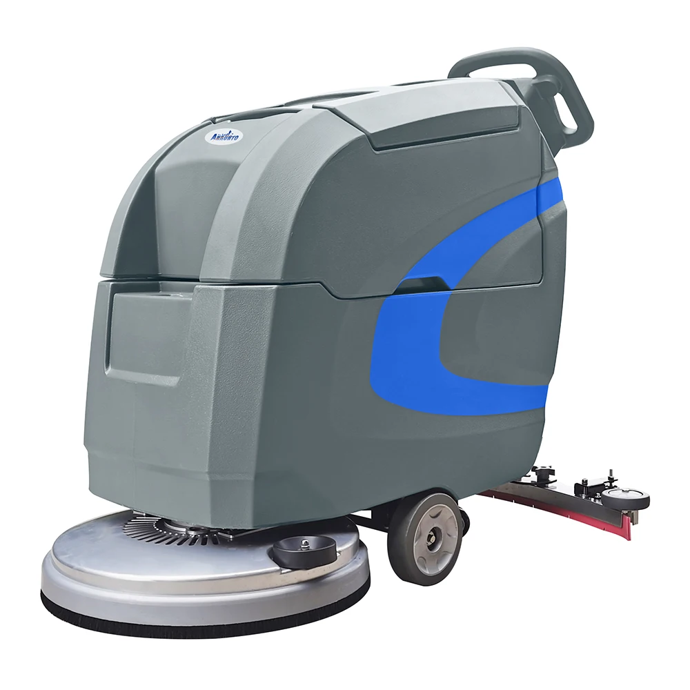 Battery Power Mini Floor Walk Behind Automatic Floor Scrubber Cleaning Machine