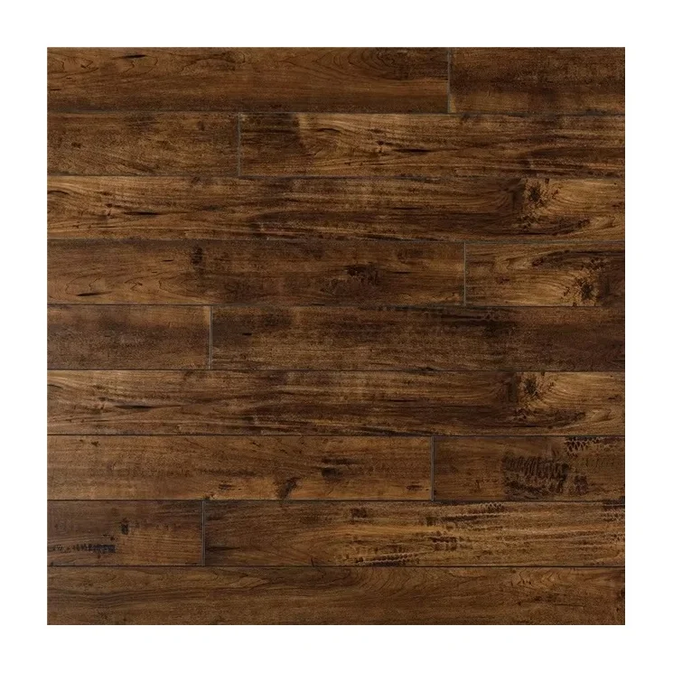 High Quality Distressed Waved HDF Anti Scratch Wood Floor Tiles Laminate Flooring