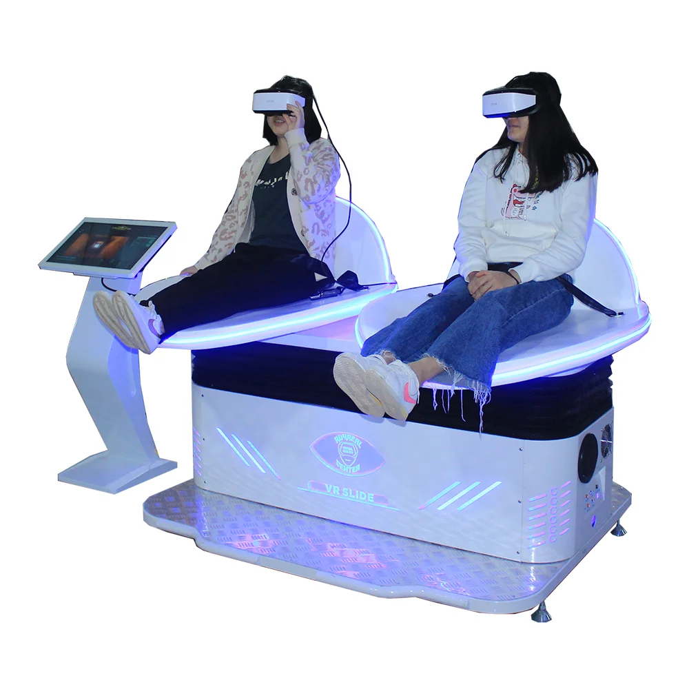  5d проектор кинотеатр двойной 5D VR симулятор горки оборудование для тематического парка на