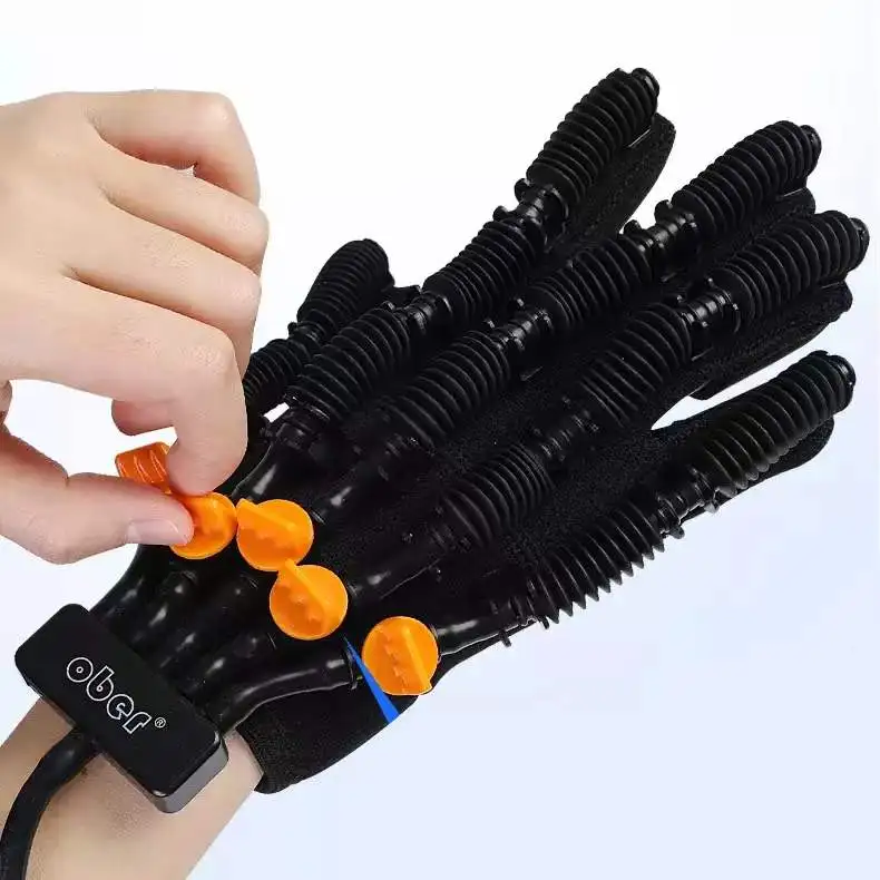 New design hand rehabilitation glove for hemiplegia finger for robotics hand rehabilitation