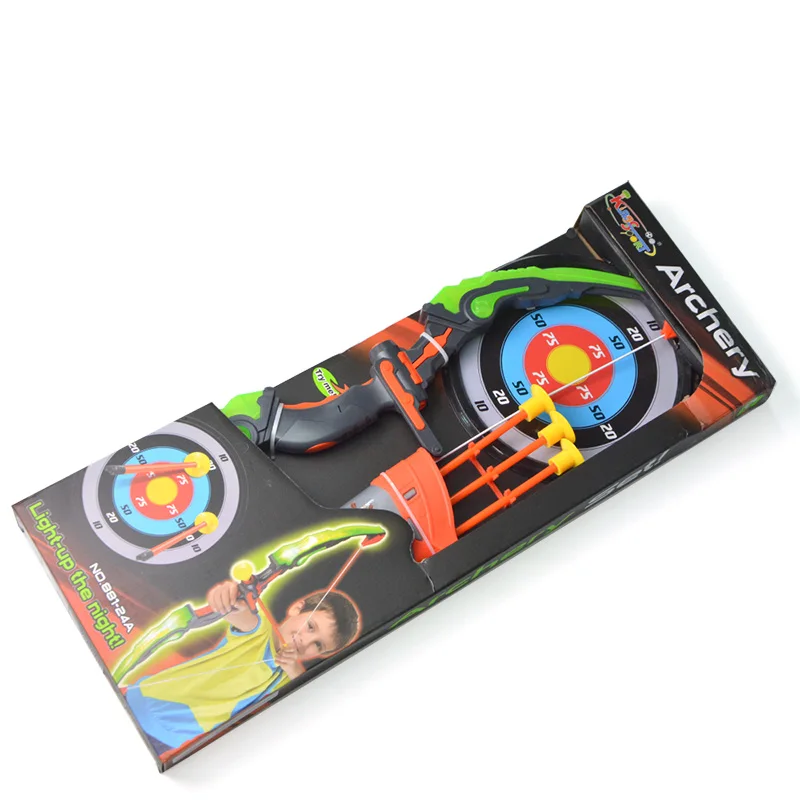 Bow Toy Arrow Set Kids With 3 Suction Arrows Shooting Game Gift Park Fun Toxophily Children Kids Shooting Practice Archery