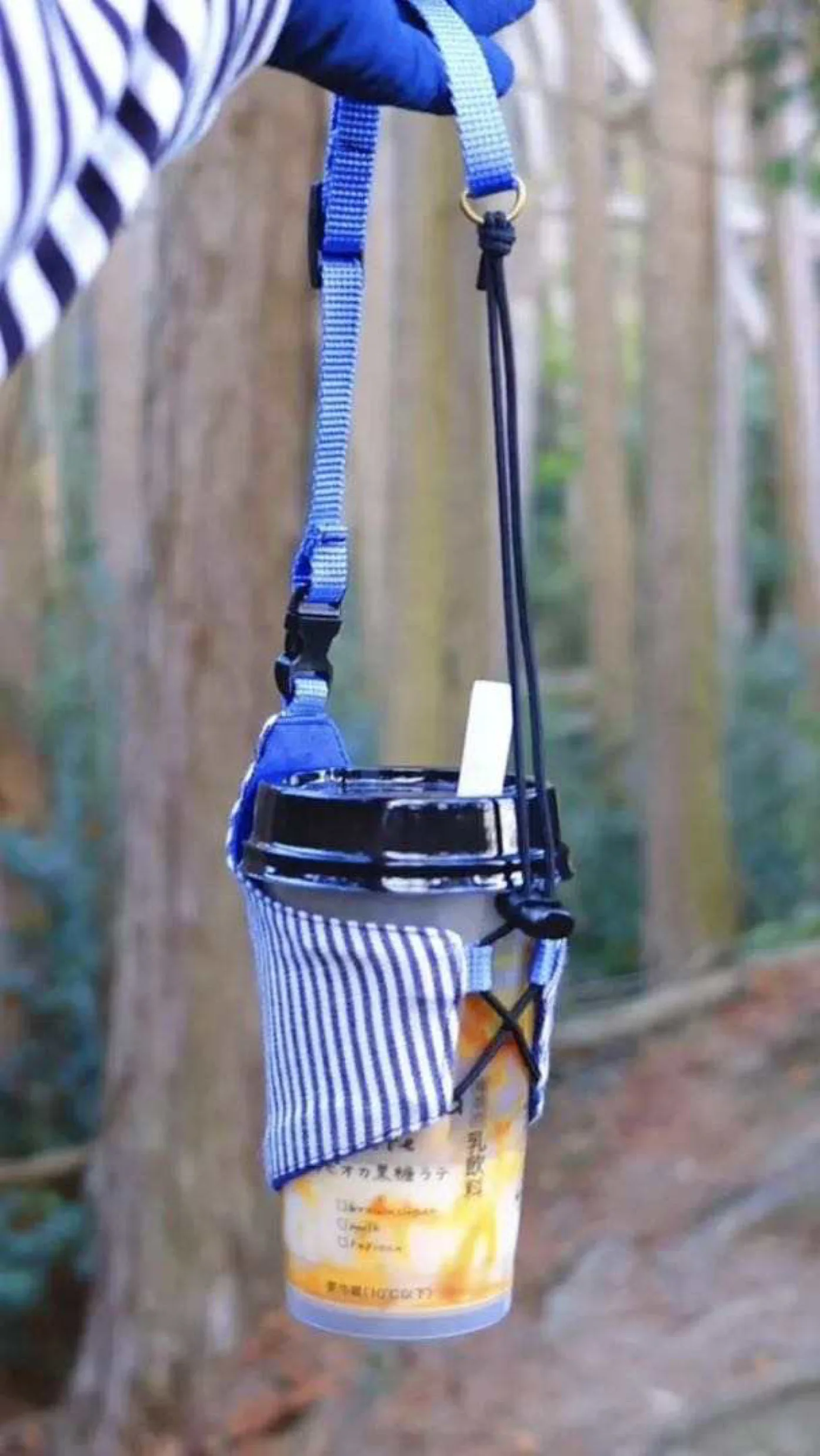 New Neoprene Sleeve with Carrying Handle Sleeve Sublimation With Handle Tumbler Coffee Cup Holder