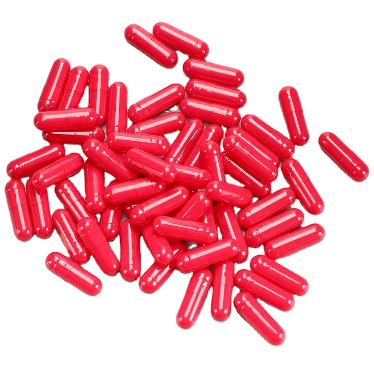 Custom Printed High Quality Gelatine Empty Capsules Shell Separated