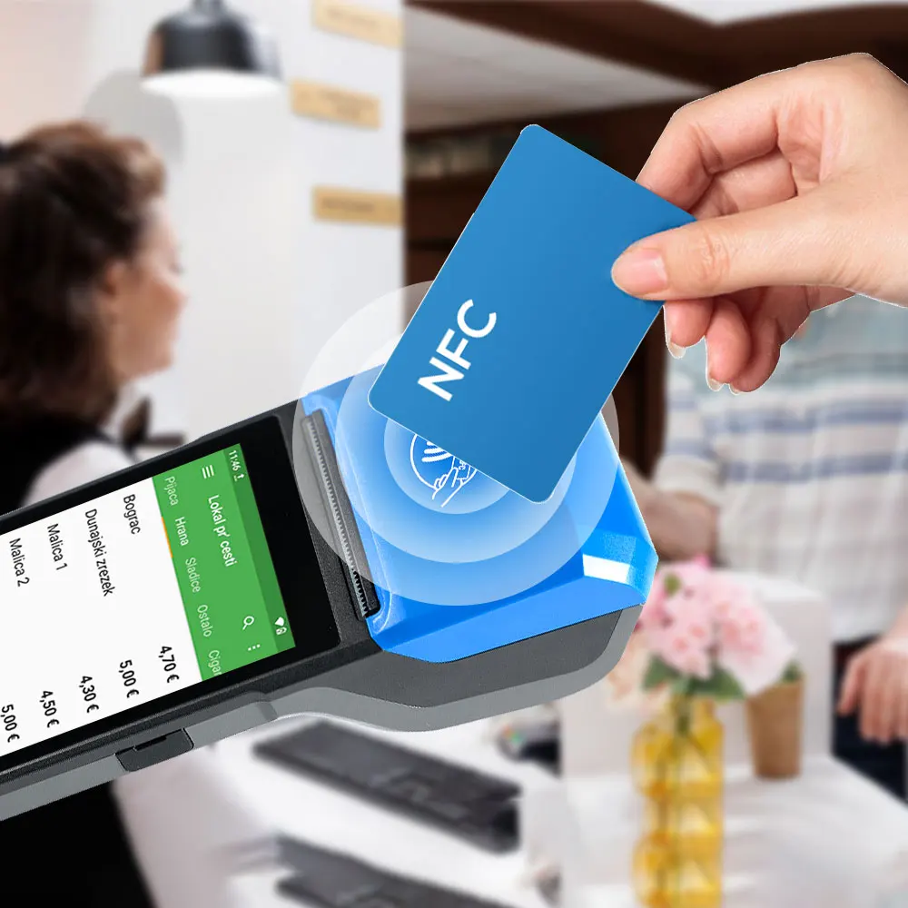 Android 14 H10P POS машина производитель портативных терминалов системы с термопринтером