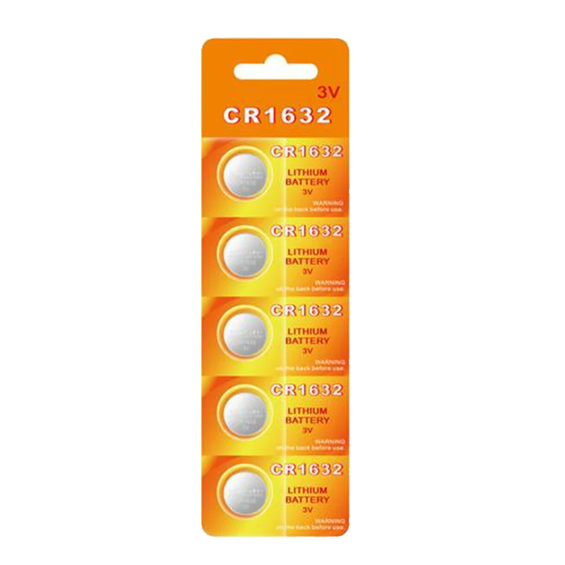 CR1632 3V button cell batteries For Car key remote control Electronic watch