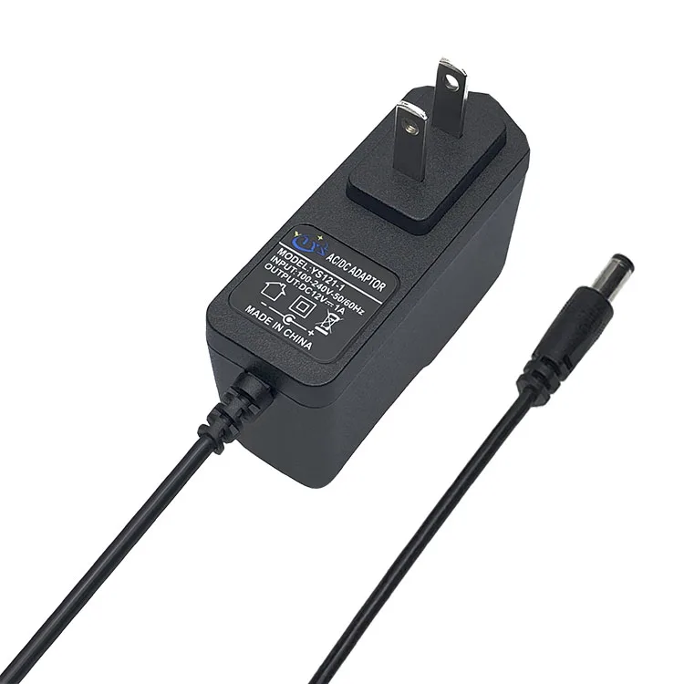 AC 110-240V adaptor 12v 1a power adapter US plug 12w