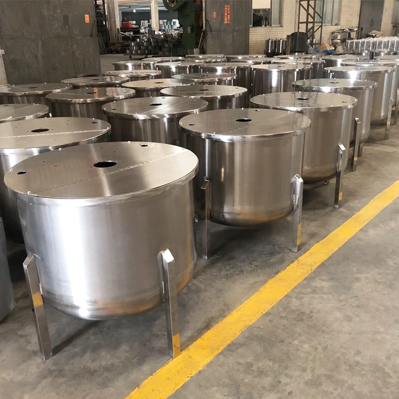 600LSanitary Stainless Steel Vertical  Food Cosmetic Liquid Chemical preparation storage Tank
