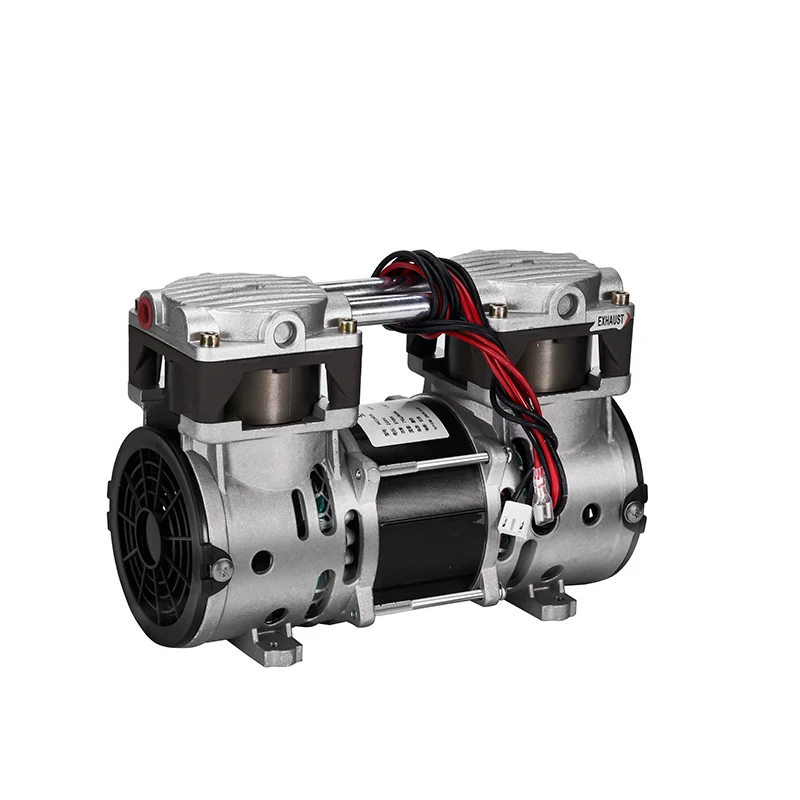 oil less vacuum pump laboratory  220v motor mini medical equipment electric piston air vacuum pump  for Sputum suction
