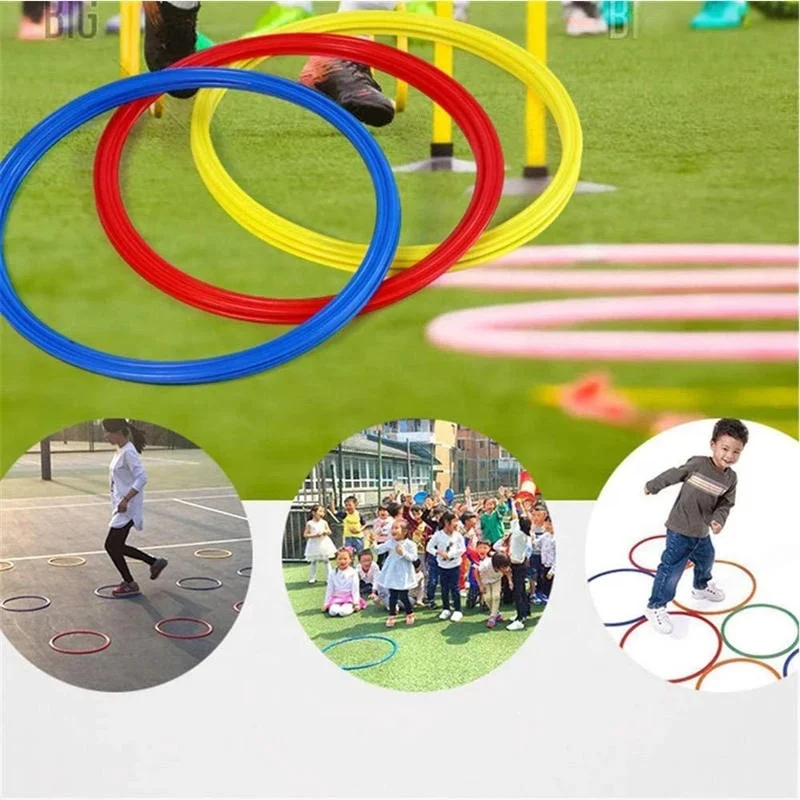 40cm Wholesale 30 40 50 60 70 cm Diameter Professional Exercise Fitness Speed Sport Soccer Flexible Training Agility Ring